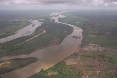 River Niger from the Air