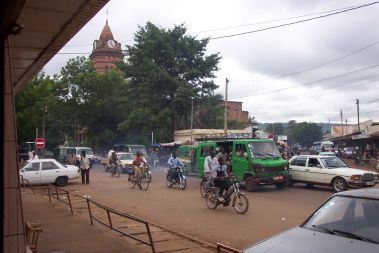 Busy Street in Bamako