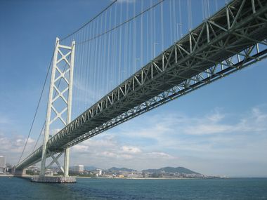 Travelling Under a Japanese Bridge