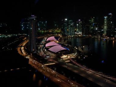 Marina Bay Sands Hotel and the Harbour