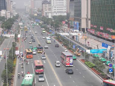 Traffic in Xi'an (SW)