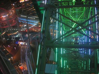 View of Ferris Wheel from On Board
