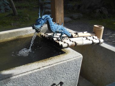 Ornate Dragon Water Spout