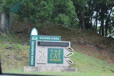 Sign for the Cat Museum