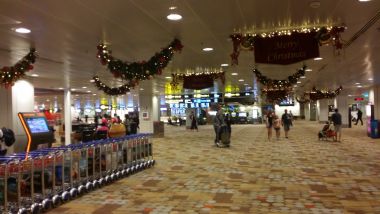 Changi Airport transit shopping area