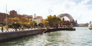 Circular Quay and the Sydney Harbour Bridge