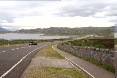 Towards the Mainland from the Isle of Skye Bridge