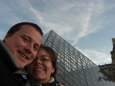 Steve and Mel in Paris