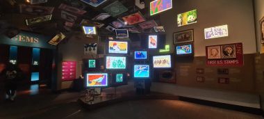 Entrance to "Stamps Around the Globe"