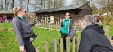 Birding Display at the Zoo Birding Display at the Zoo