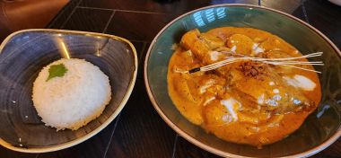 Slow Cooked Lamb Shank in Massaman Curry Slow Cooked Lamb Shank in Massaman Curry