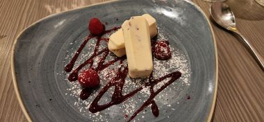 White Chocolate & Raspberry Semifreddo White Chocolate & Raspberry Semifreddo