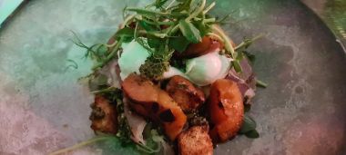 Peach and Courgette Salad Peach and Courgette Salad