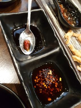 Sauces (hot and hoisin)