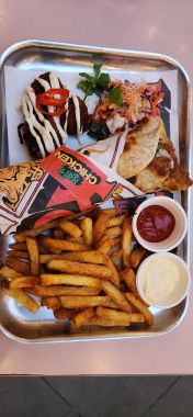 Kati Roll Thali Tray Kati Roll Thali Tray