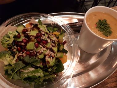 Bisque and Superfood Salad