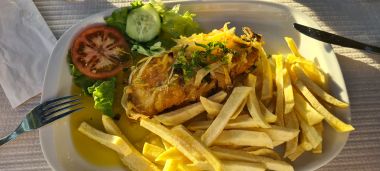 Codfish & Chips ("Bacalhau a Casa")
