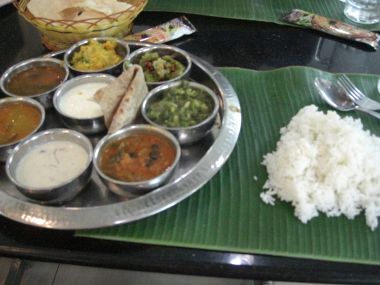South Indian Vegetarian Meal