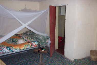 Rooms at the Sanyang Nature Camp (Minus Mosquito Net)