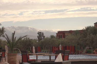 Atlas Mountains from the Hotel