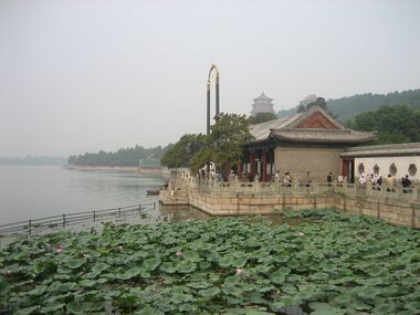 Kunming Lake with Tower of the Fragrance of the Buddha on the Hill