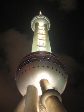 Oriental Pearl Tower at Night