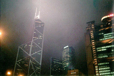 Bank of China at Night