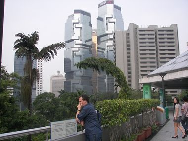 View in Hong Kong Park (SW)