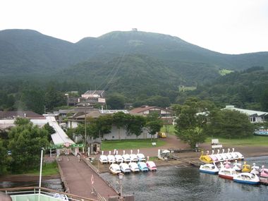 Hakone Komagatake Ropeway (from Lake Ashi)
