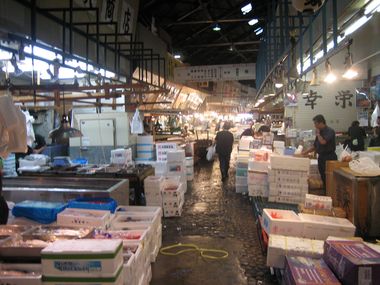 Stalls in the Fish Market