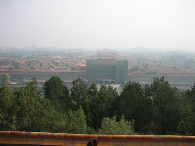 View over Forbidden City