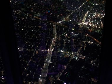 Tokyo at Night from 450m