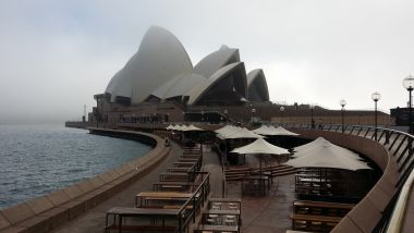 Sydney Opera House in the Fog