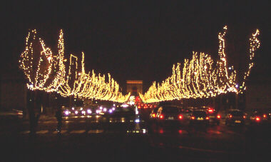 The Champs-Elysees at Night