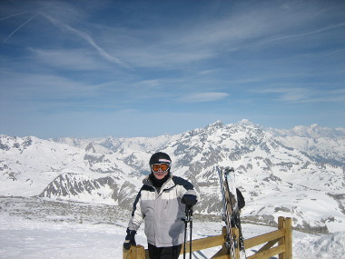 Obligatory Photo of Oneself at the top of Grande Motte