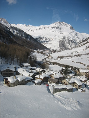 The Edge of the Village from the Fornet Lift