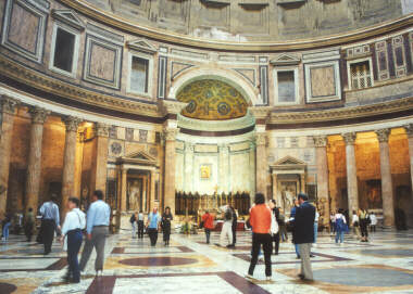 The Interior of the Pantheon