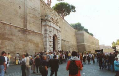 The Vatican Museum - Impressive Entrance (Exit)