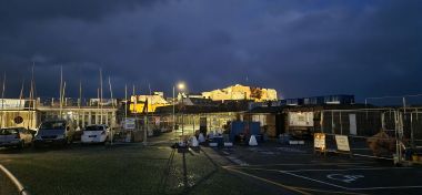 Castle Cornet at Night from Harbour Castle Cornet at Night from Harbour
