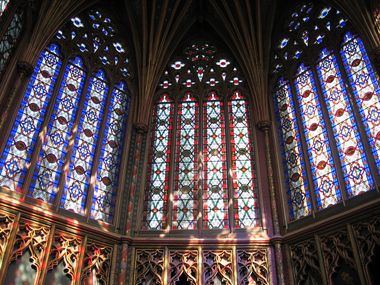 Ely Cathedral Octagon Stain Glass