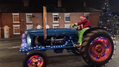 Decorated Tractor