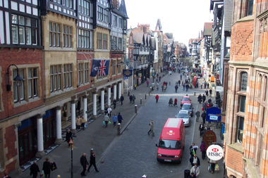 Chester High Street (from East Gate)