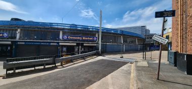 Exterior Entrance to Coventry Market