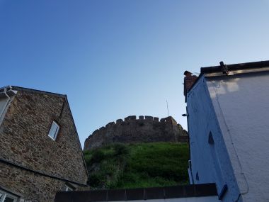 Totnes Castle from Below