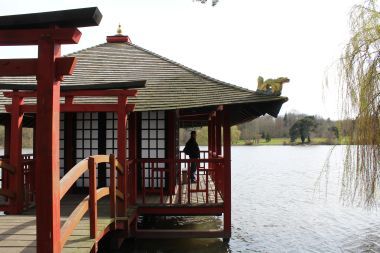 Japanese Tea House on the Lake