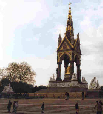 The Albert Memorial in Hyde Park