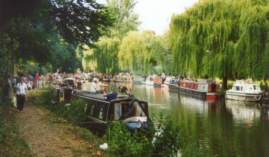 Boats Along the Wey