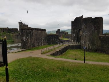 Caerphilly Castle from the South