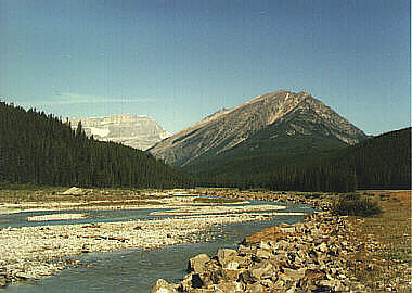 The Rockies (from the Trans-Canada Highway)