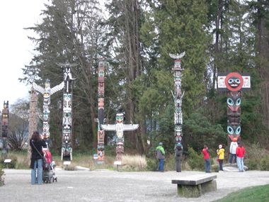 Totem Poles at Stanley Park